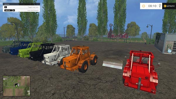 Kirovets K 700A + Dozer Multicolor 3