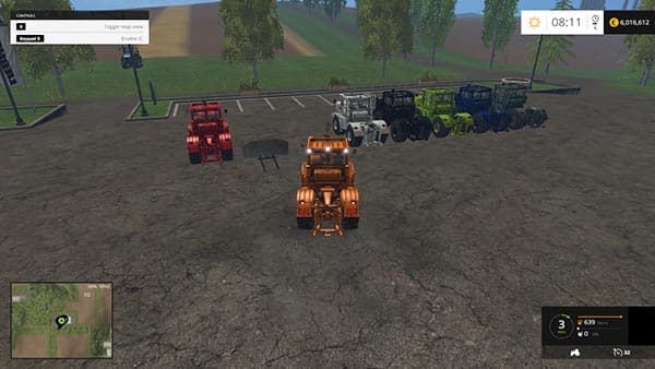 Kirovets K 700A + Dozer Multicolor 2