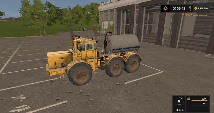 Kirovets K-701 6x6 Cistern 3