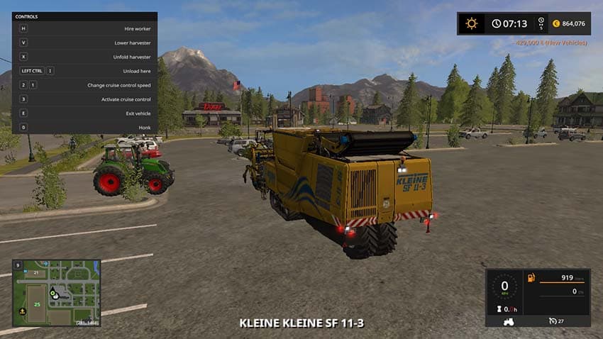 Kleine Vollernter SF11 3 2