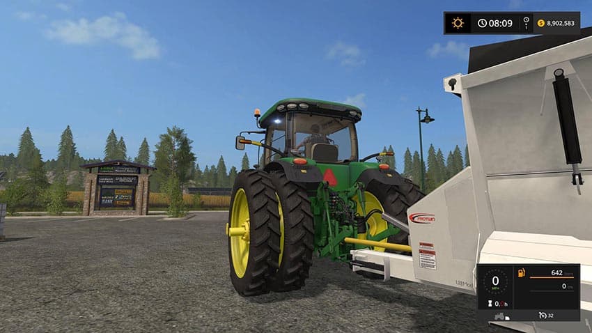 Knight SLC141 manure spreader