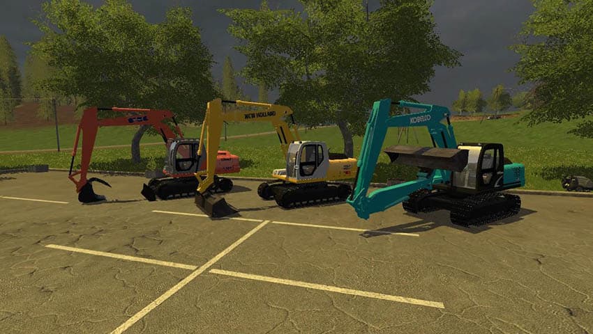 Kobelco Excavator Pack [MP] 3