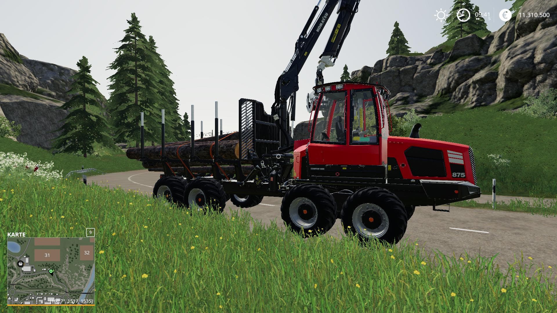 Komatsu 875 Autoload 3