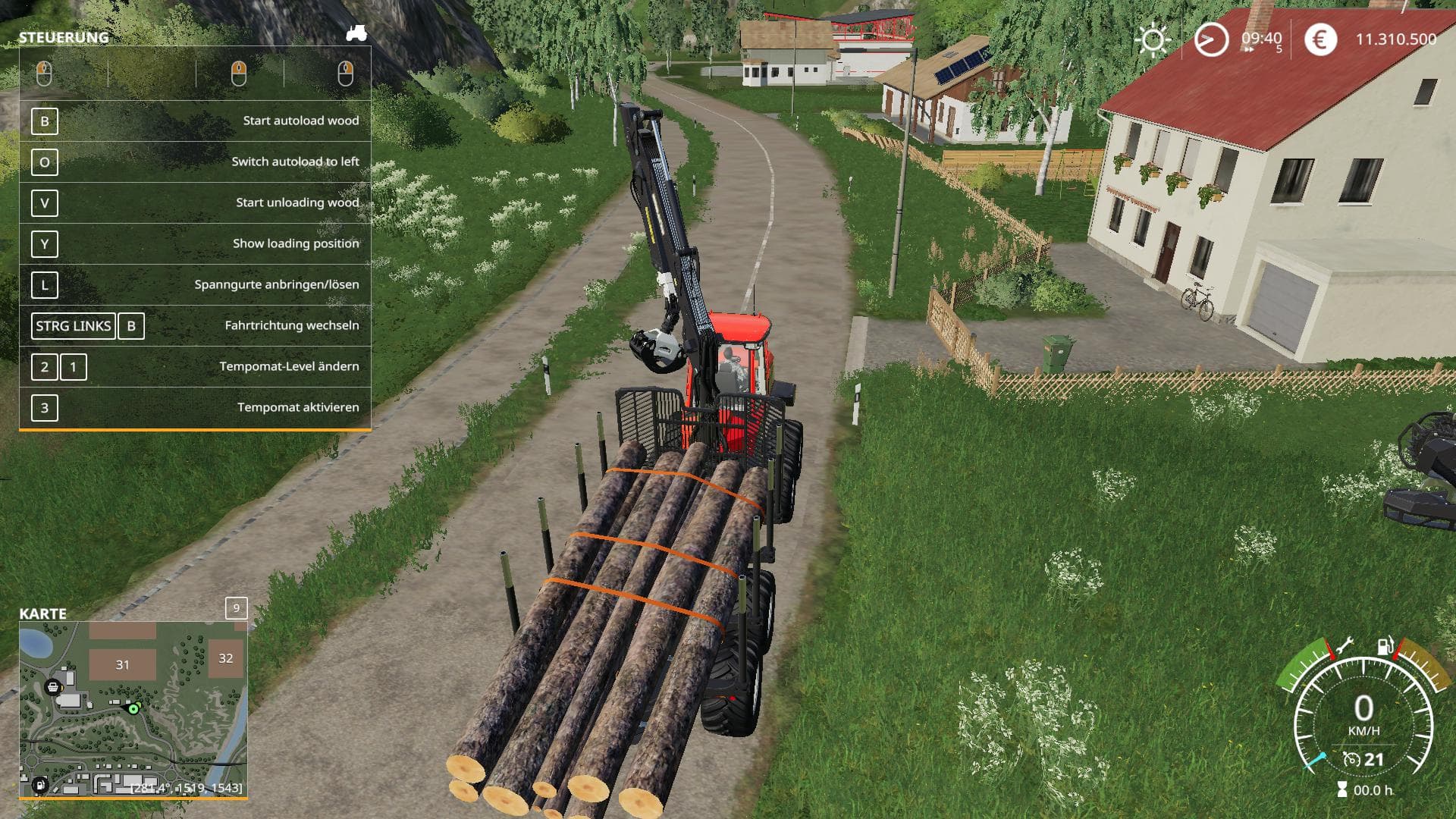 Komatsu 875 Autoload