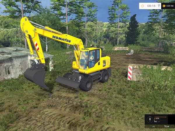 Komatsu PW160 3