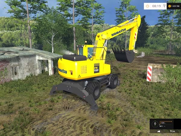 Komatsu PW160 2