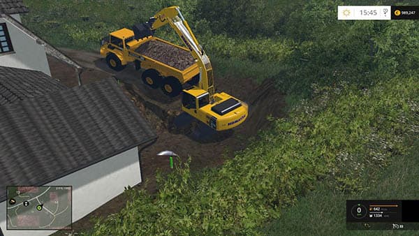 Komatsu pc210