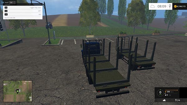 KrAZ 6233 With Trailer 2