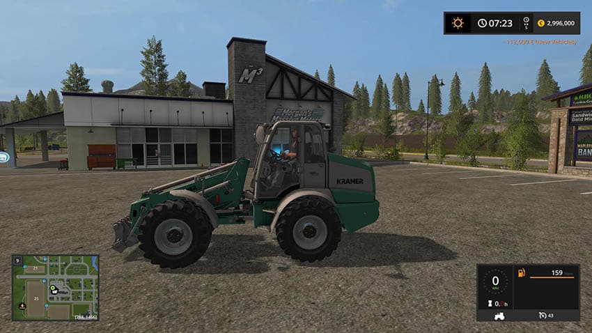 Kramer Radlader 320 Tms 2