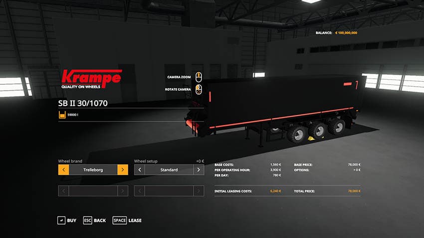 Krampe sb3060 3