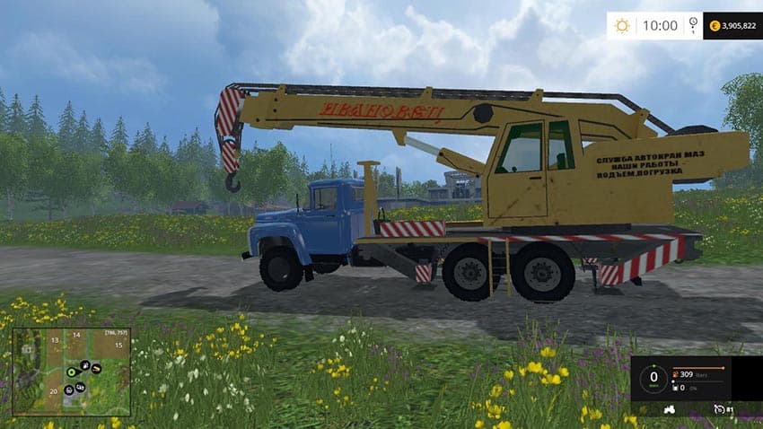 Kran ZIL 133 Ivanovec 2