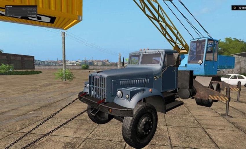 Kraz 257 K1 crane 2
