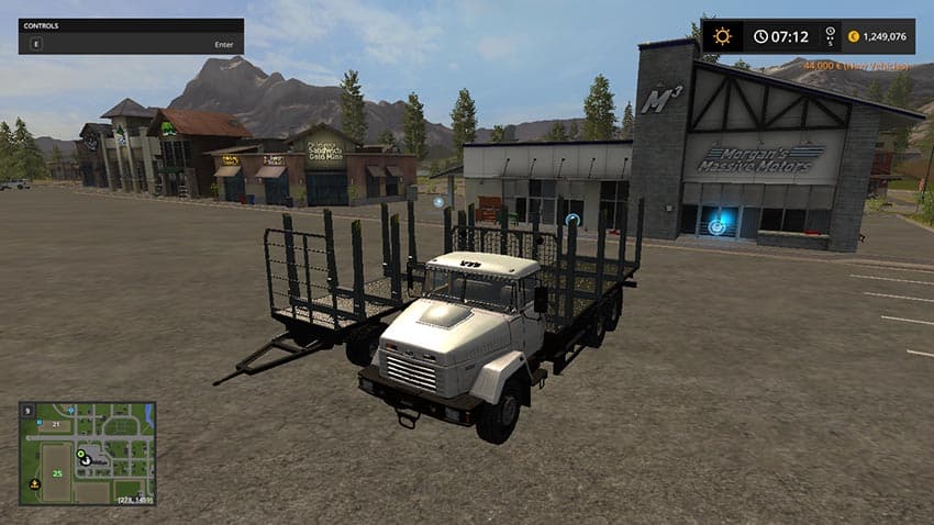 Kraz 6233 M6 Log truck 3