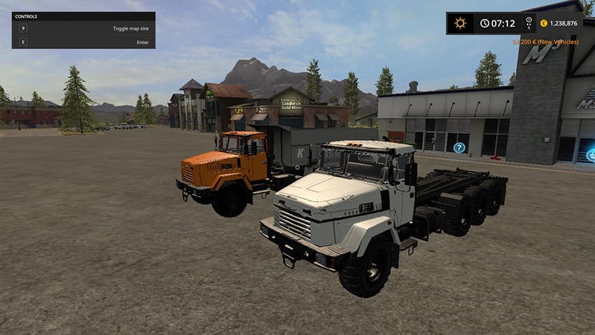 Kraz 7140N6 hook loader 3