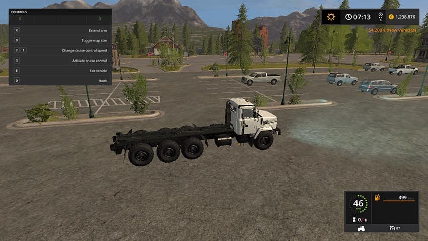 Kraz 7140N6 hook loader 2