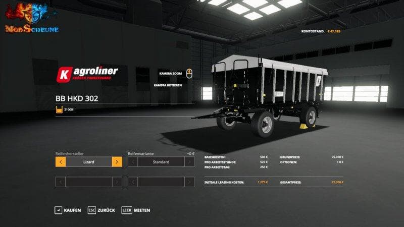 Kroger Agroliner BB HKD 302