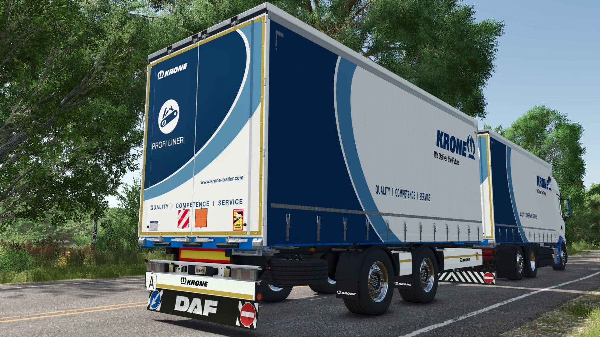 Krone trailer pack 4