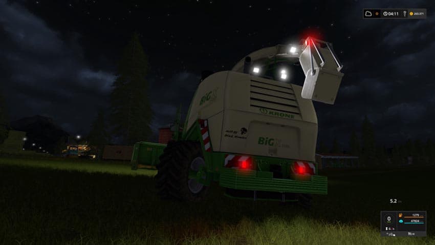 Krone BiG X 1100 Bunker Capacity [MP] 2