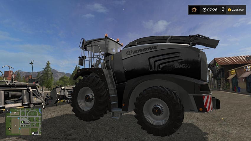 Krone BiG X BLACKBEAUTY Pack