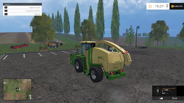 Krone Big X 1100 Combine 2