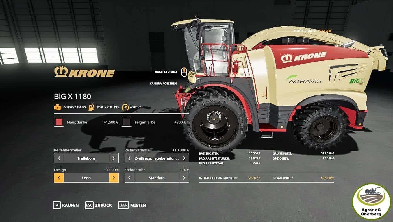 Krone Big X 1180