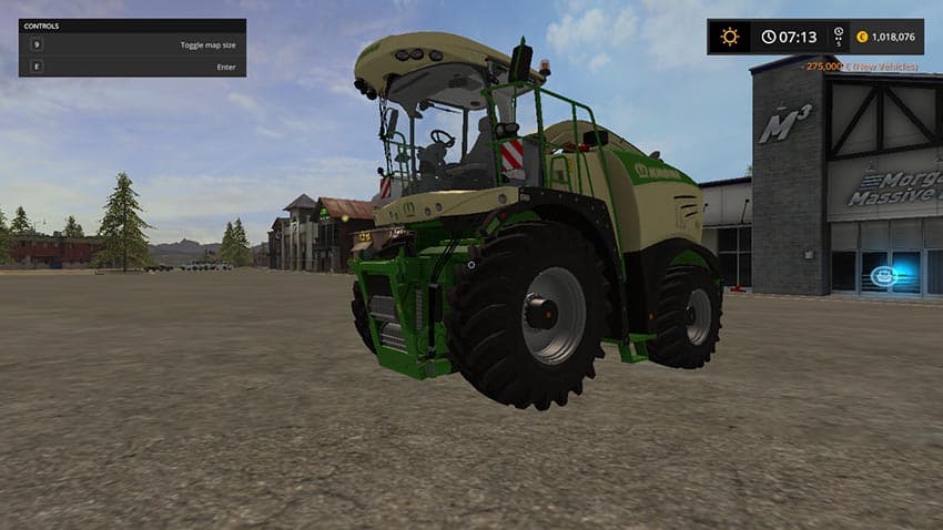 Krone Big X 580 with bunker [MP] 3