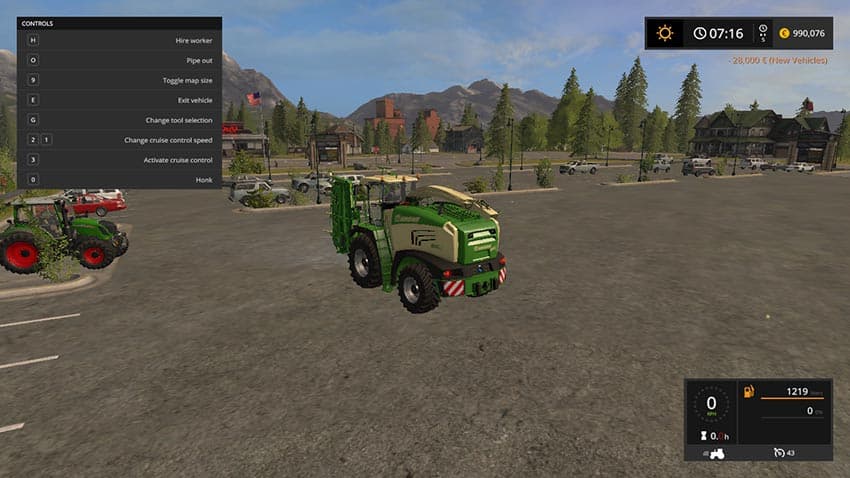 Krone Big X 580 with bunker [MP] 2