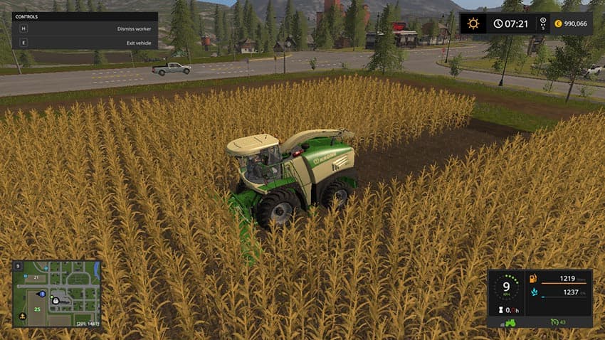 Krone Big X 580 with bunker [MP]