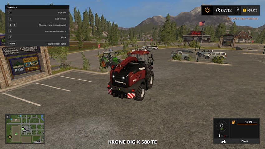 Krone Big X 580 Tuning Edition [MP] 2