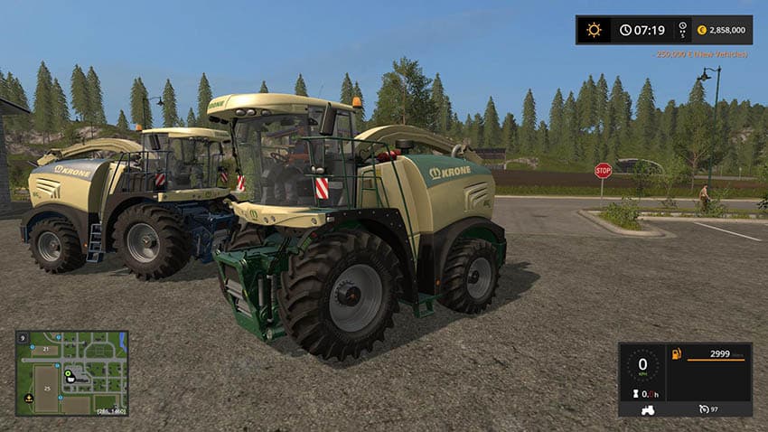 Krone Big X Pack 3