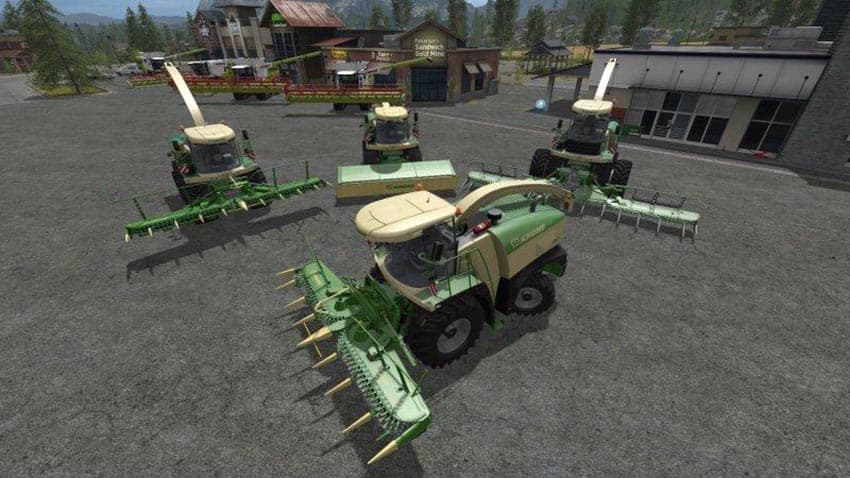 Krone Big X Series with PF Cam 3