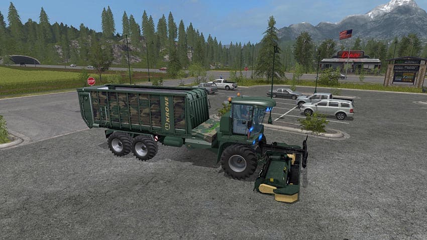 Krone Big L500 Camo