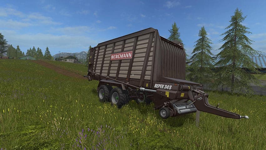 Krone Big M500 Wide &amp; Bergmann Repe x34S