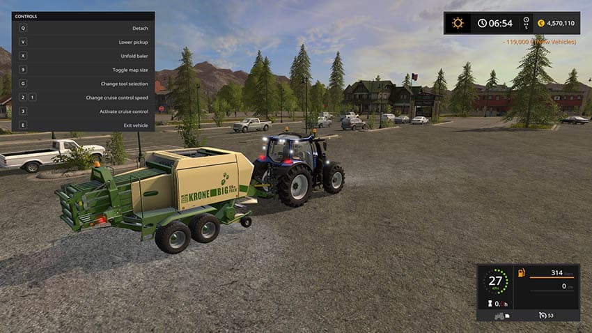 Krone BigPack 120-80 DH