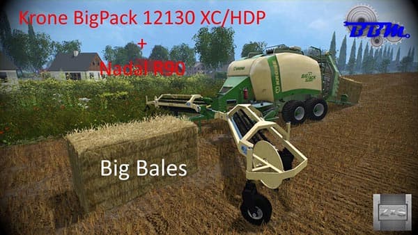 Krone BigPack 12130 and Nadal R90 [MP]