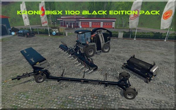 Krone BigX 1100 Black Edition 4