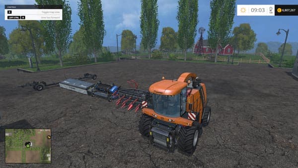 Krone BigX 1100 inluding cutters grey base [MP] 4