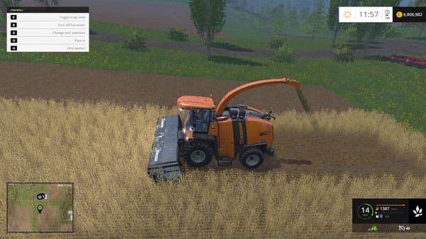 Krone BigX 1100 inluding cutters grey base [MP] 2