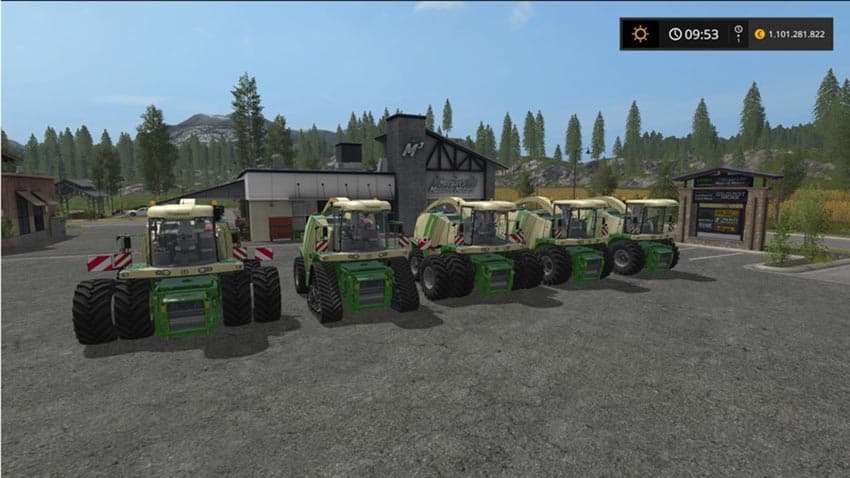 Krone BigX 700 - 1100 [MP] 3