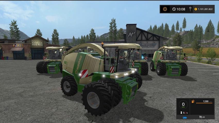 Krone BigX 700 - 1100 [MP] 2