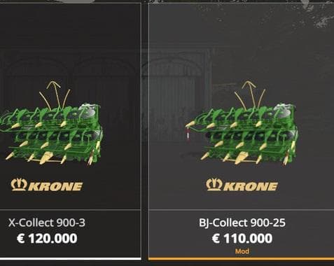 Krone Feldhachsler with 25km/h