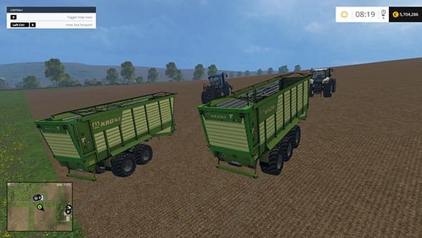 Krone TX460D and TX560D