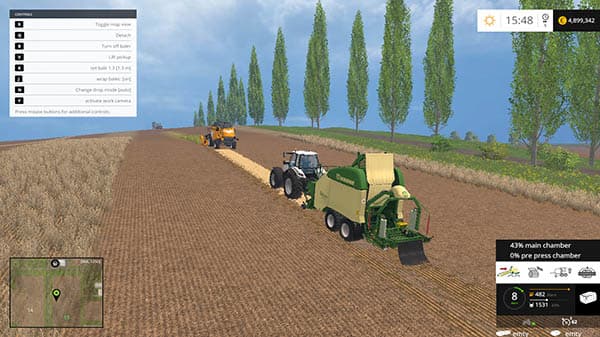 Krone Ultima CF 155 XC