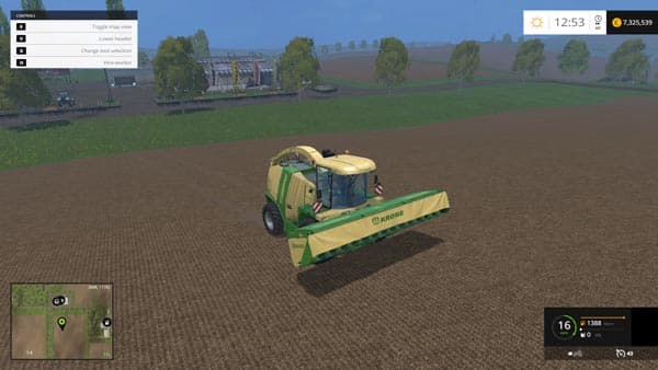 Krone X Disc 6200