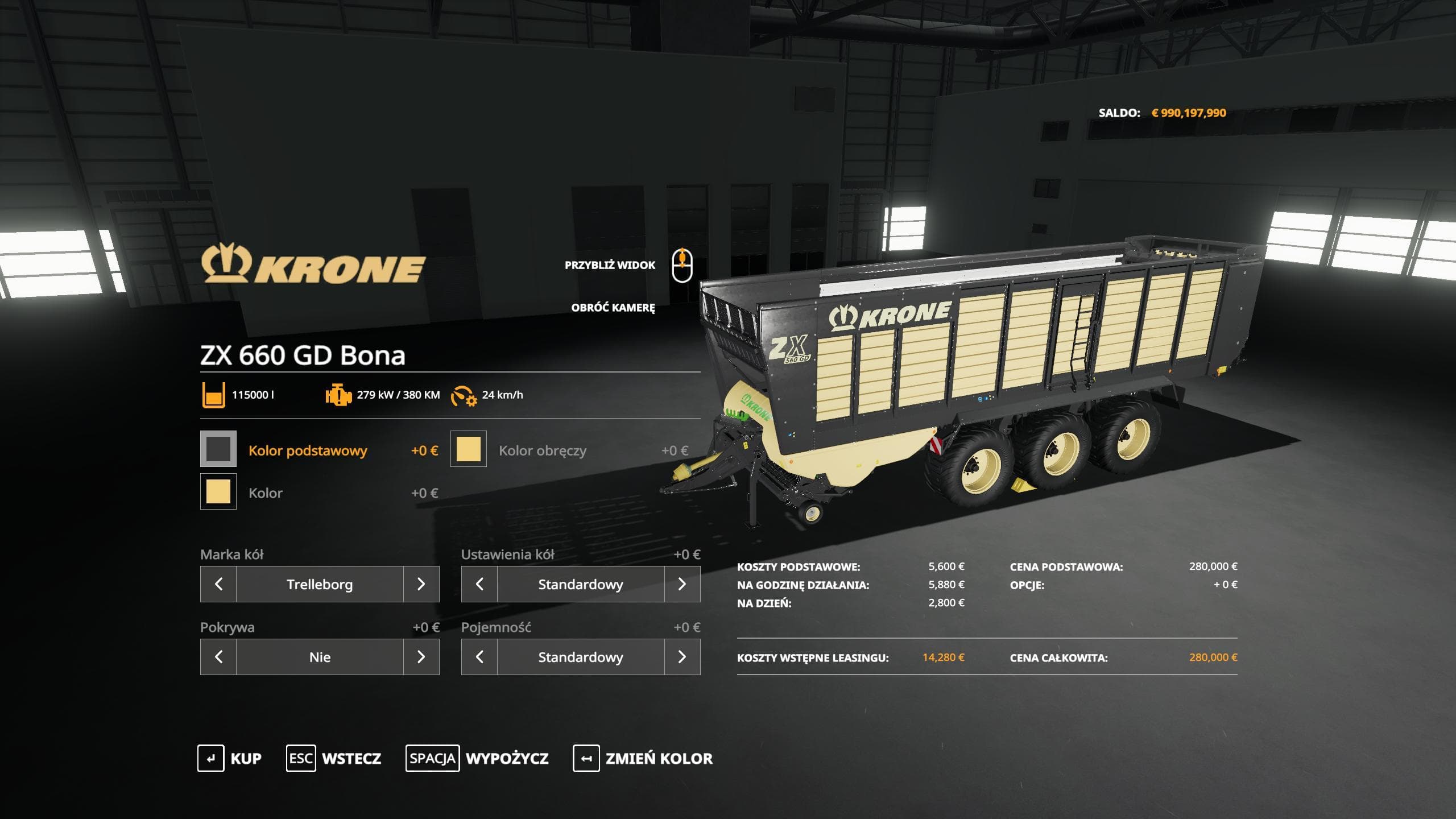 Krone ZX 660 GD Bona 2