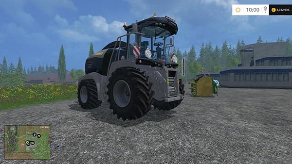 Krone big x580 black edition 3