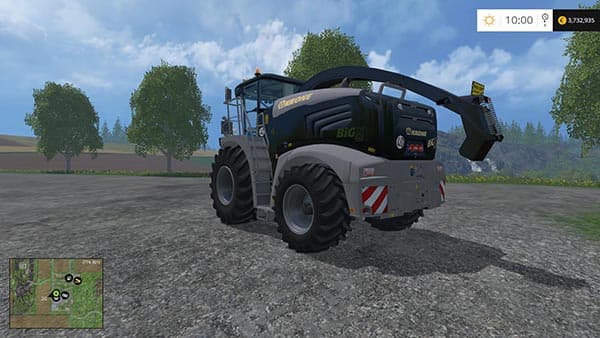 Krone big x580 black edition 2