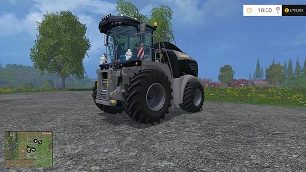 Krone big x580 black edition
