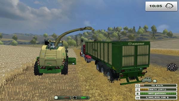 Krone trailer ZX550 [SP]