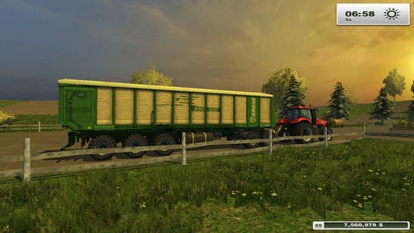 Krone trailer ZX550 [SP]